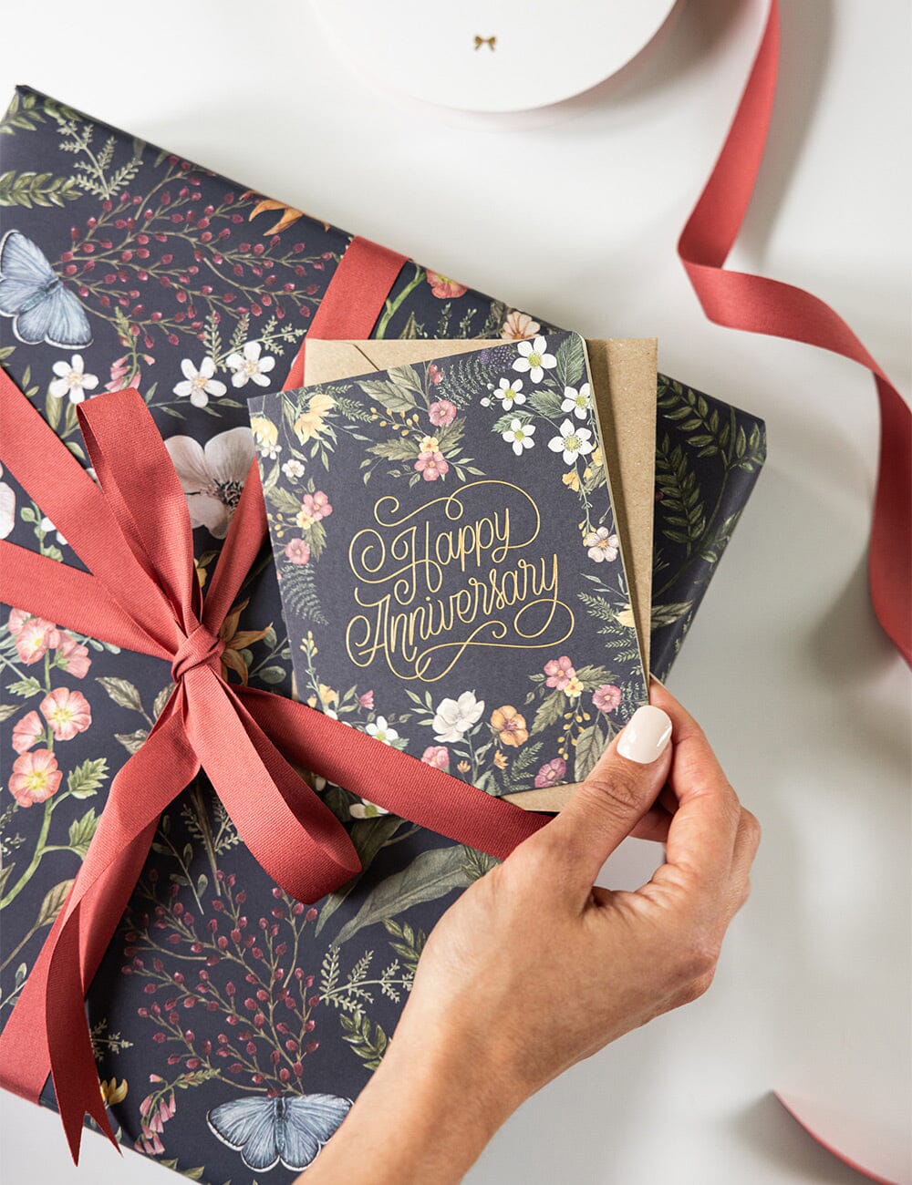 Cockatoo / Dusk In Bloom Gift Wrap 100pk