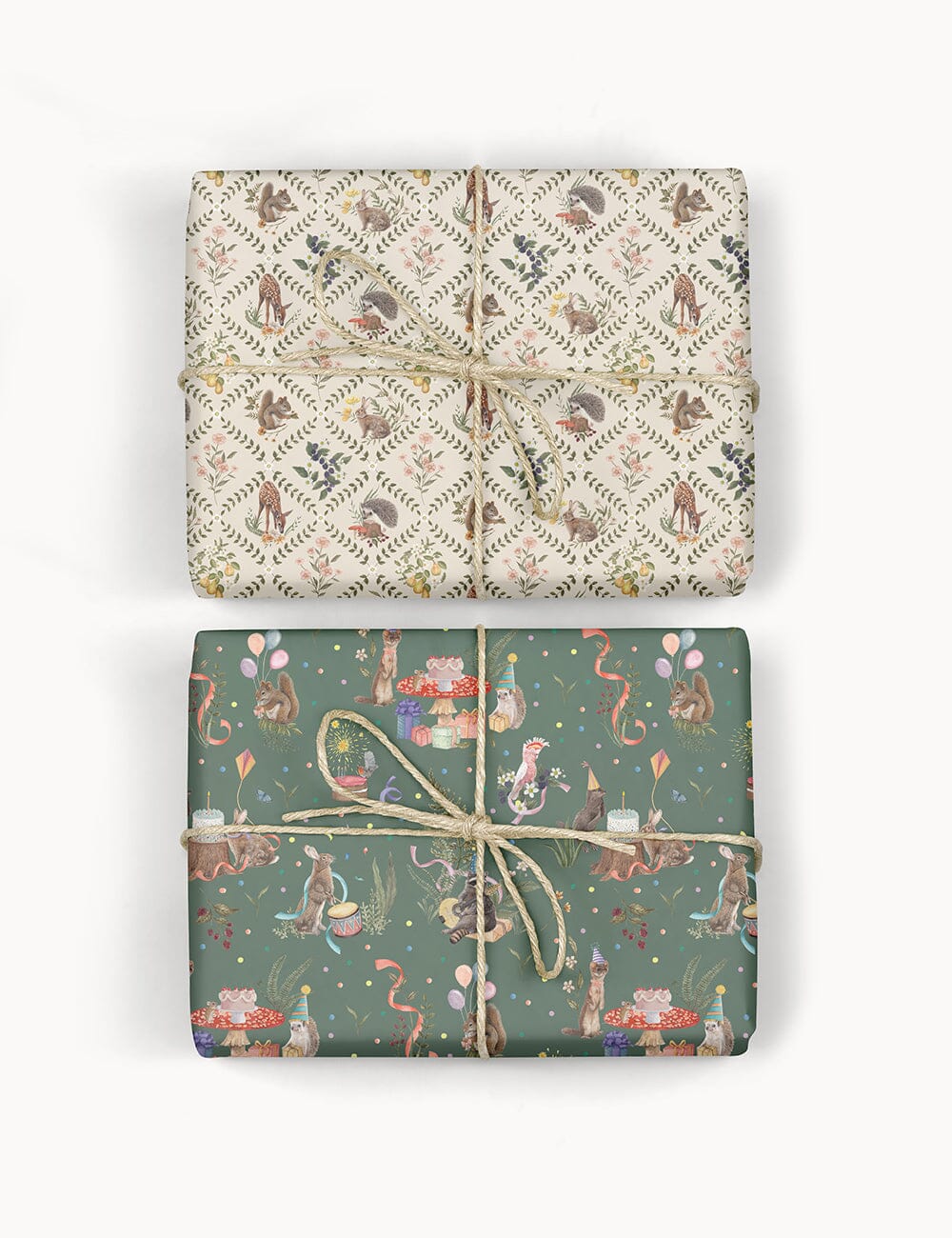 Wildflower Trellis / Woodland Party 6pk Gift Wrap Sheets