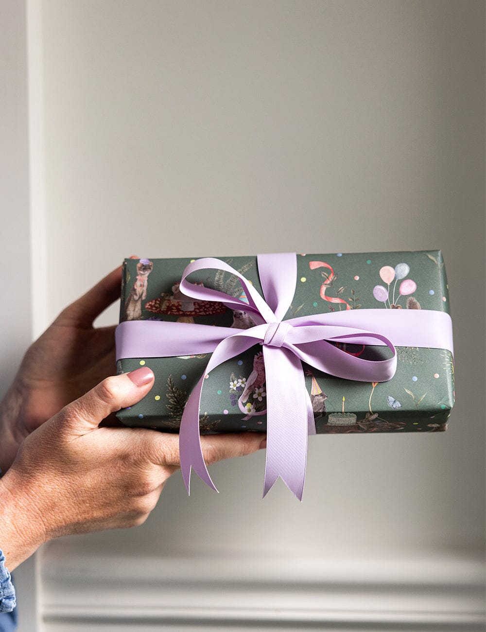 Wildflower Trellis / Woodland Party Gift Wrap 100pk