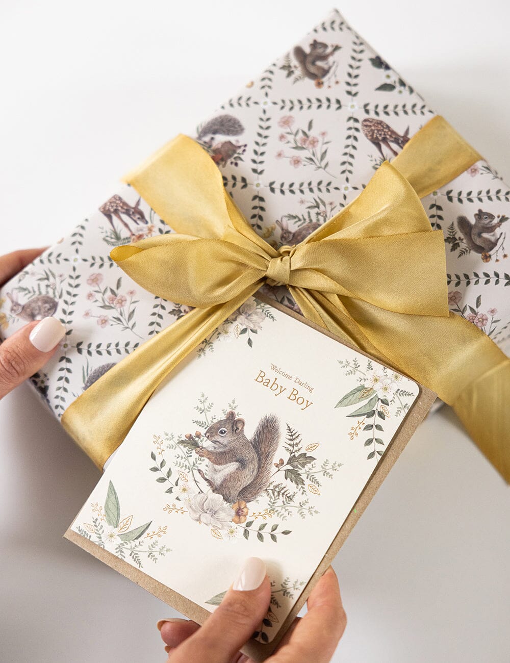 Wildflower Trellis / Woodland Party 6pk Gift Wrap Sheets