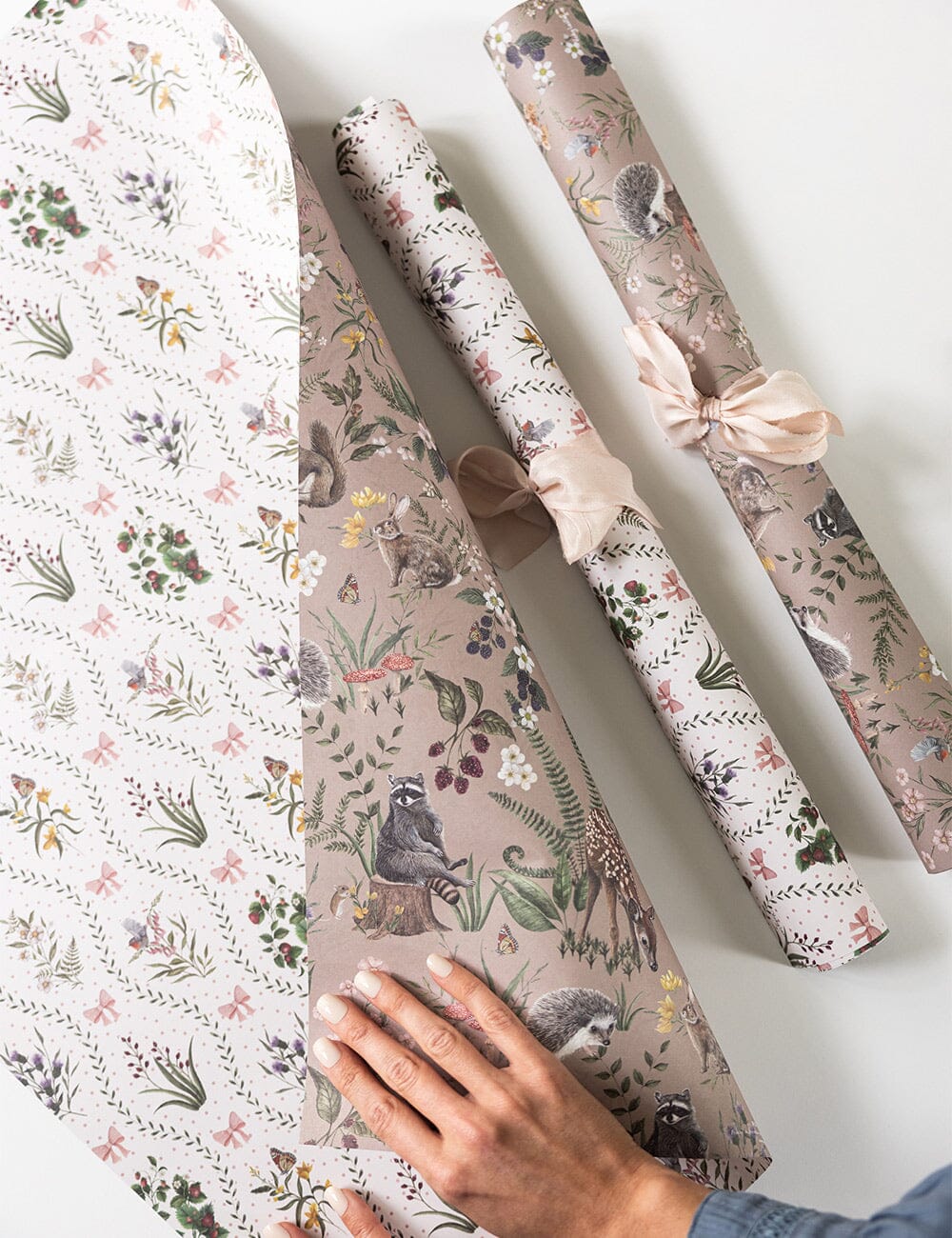 Dainty Petals / Garden Reverie 6pk Gift Wrap Sheets