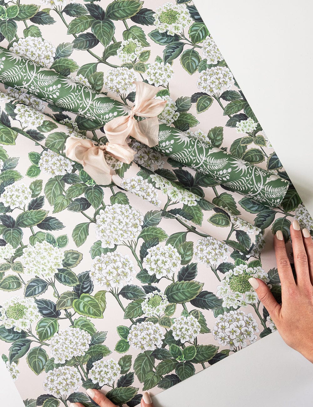 Hydrangea / Jardin Tropical 6pk Gift Wrap Sheets