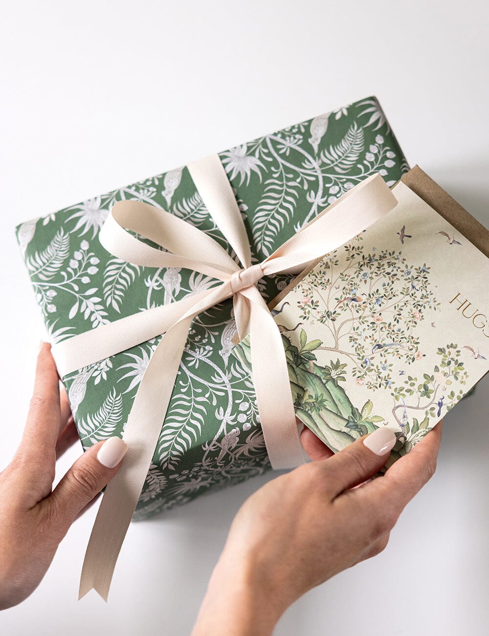 Hydrangea / Jardin Tropical Gift Wrap 100pk