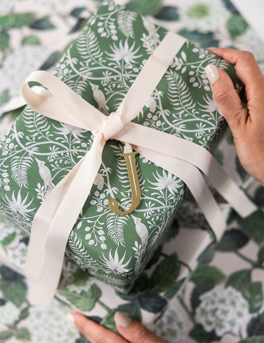 Hydrangea / Jardin Tropical 6pk Gift Wrap Sheets