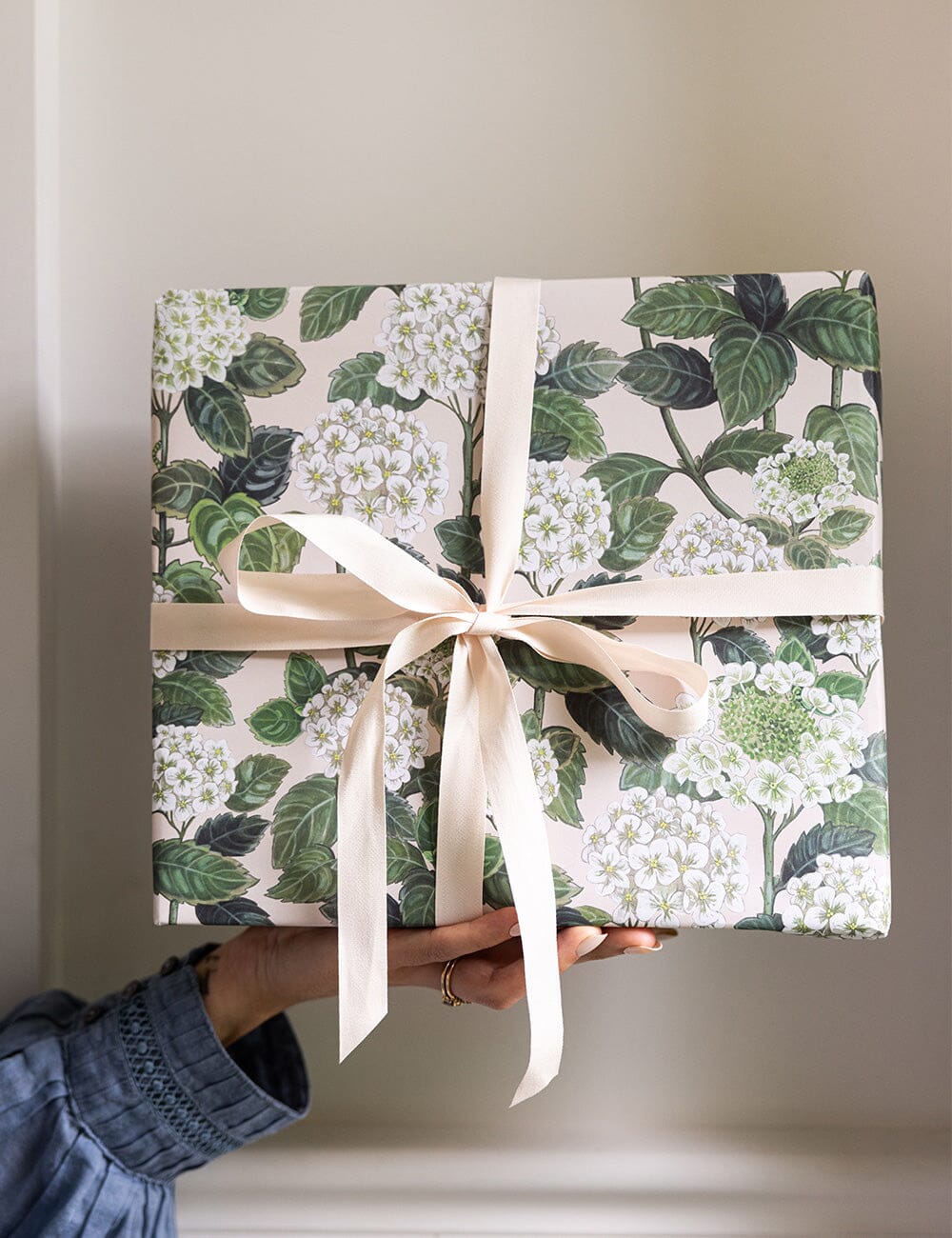 Hydrangea / Jardin Tropical Gift Wrap 100pk