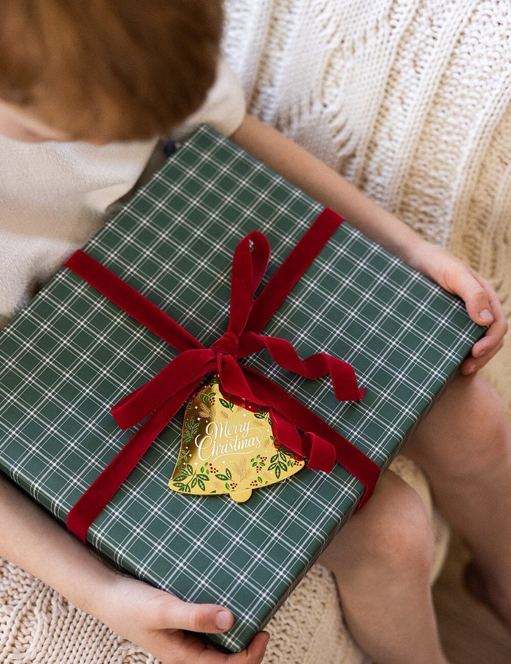 Christmas Winter Wonderland / Spruce Tartan - 6pk Gift Wrap Sheets