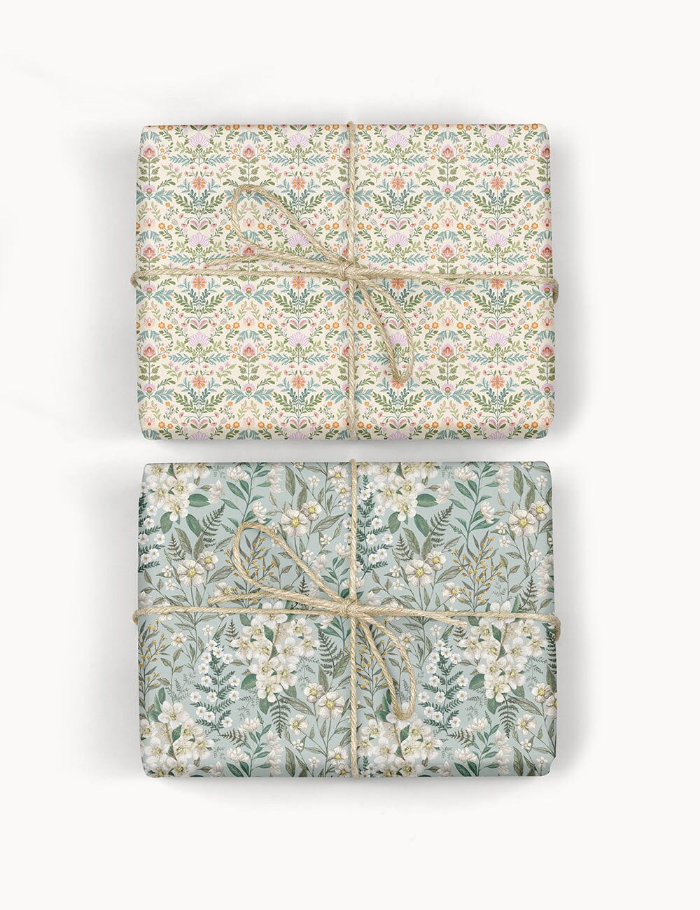 Bramblefloss / Ivory Garden Gift Wrap 100pk Gift Wrap Bespoke Letterpress 