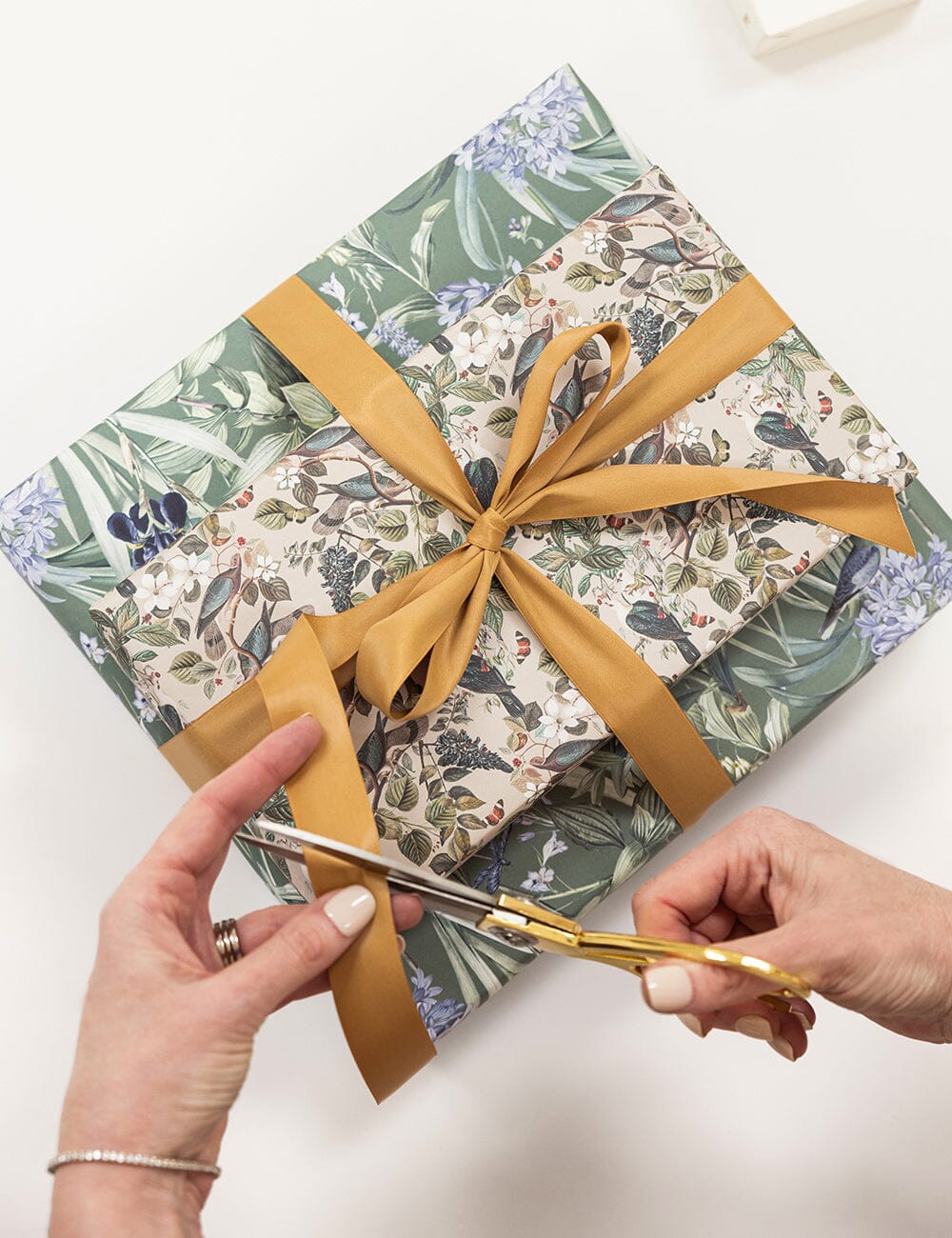 Indigo Haven / Botanical Grove Gift Wrap 6pk