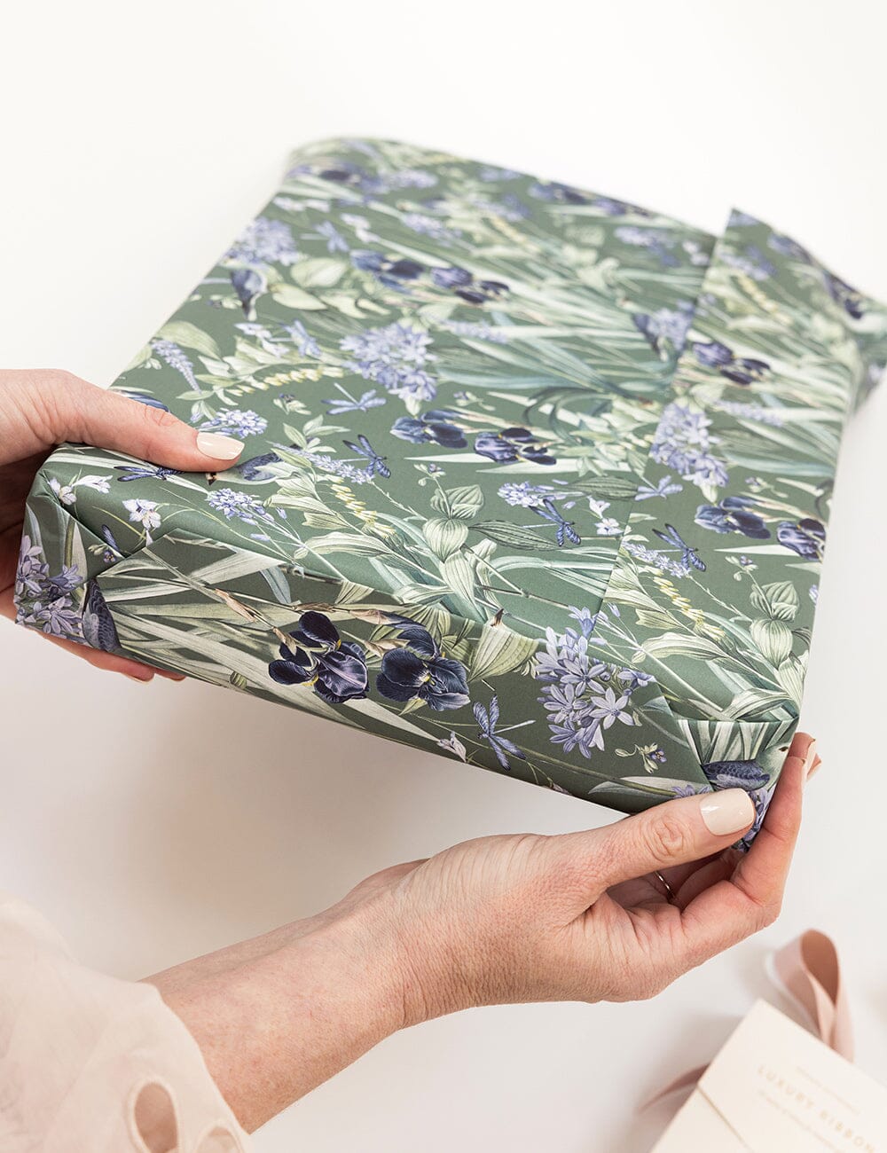 Indigo Haven / Botanical Grove Gift Wrap 6pk