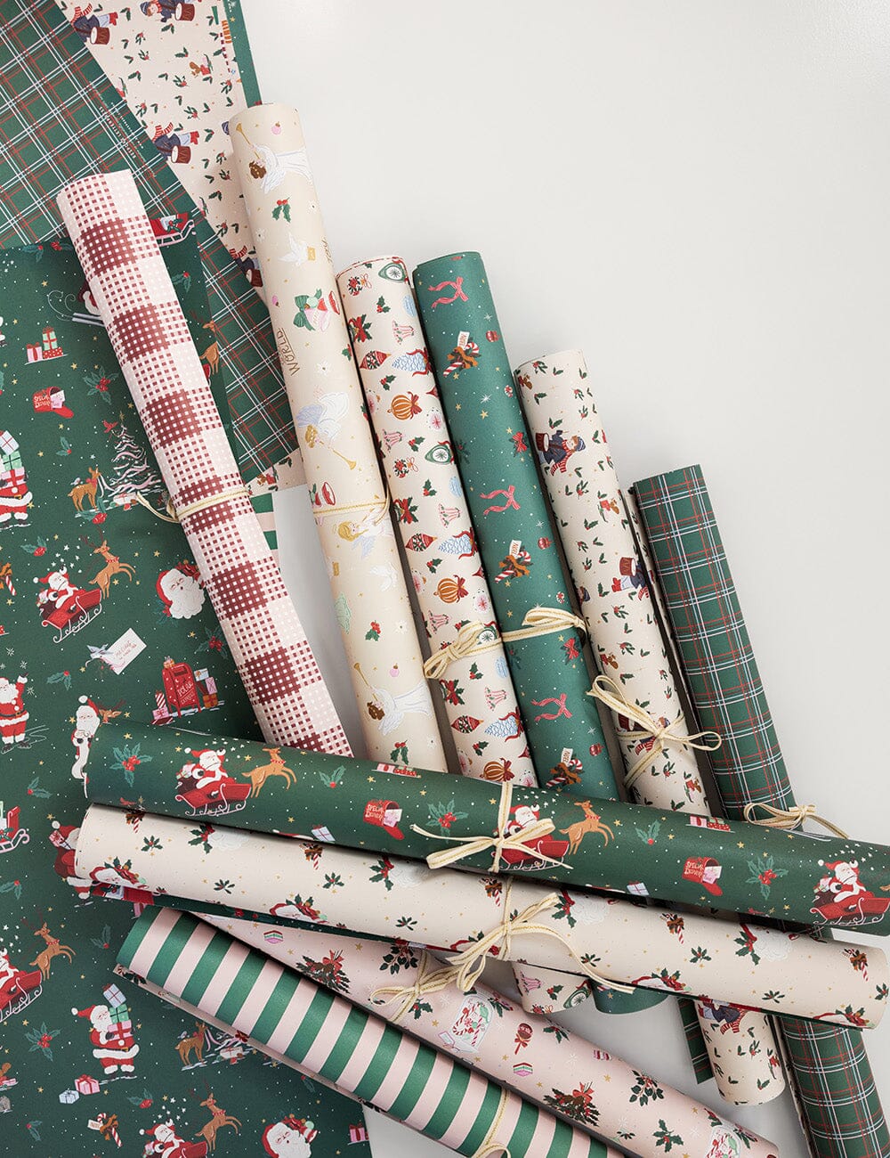 Drummer Boy / Classic Tartan 6pk Gift Wrap Sheets