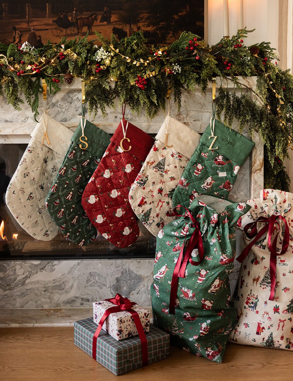 Drummer Boy / Classic Tartan 6pk Gift Wrap Sheets
