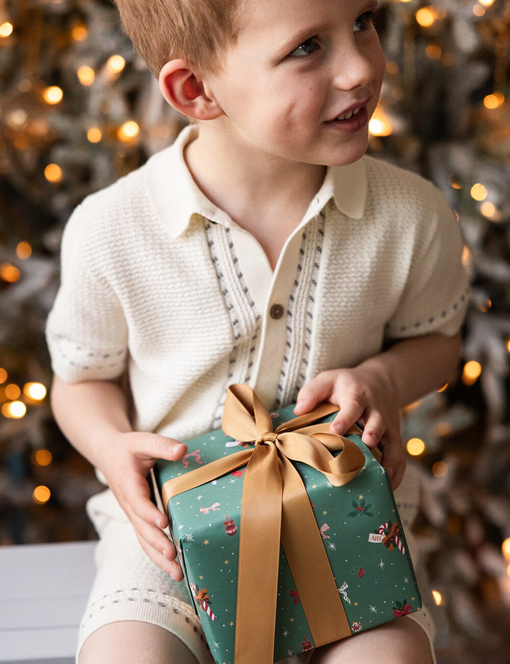 Joy to the World / Merry & Bright 6pk Gift Wrap Sheets