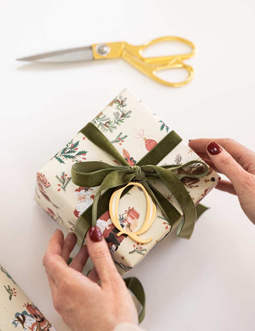 Gift Wrap Roll 3m - Jolly Santa