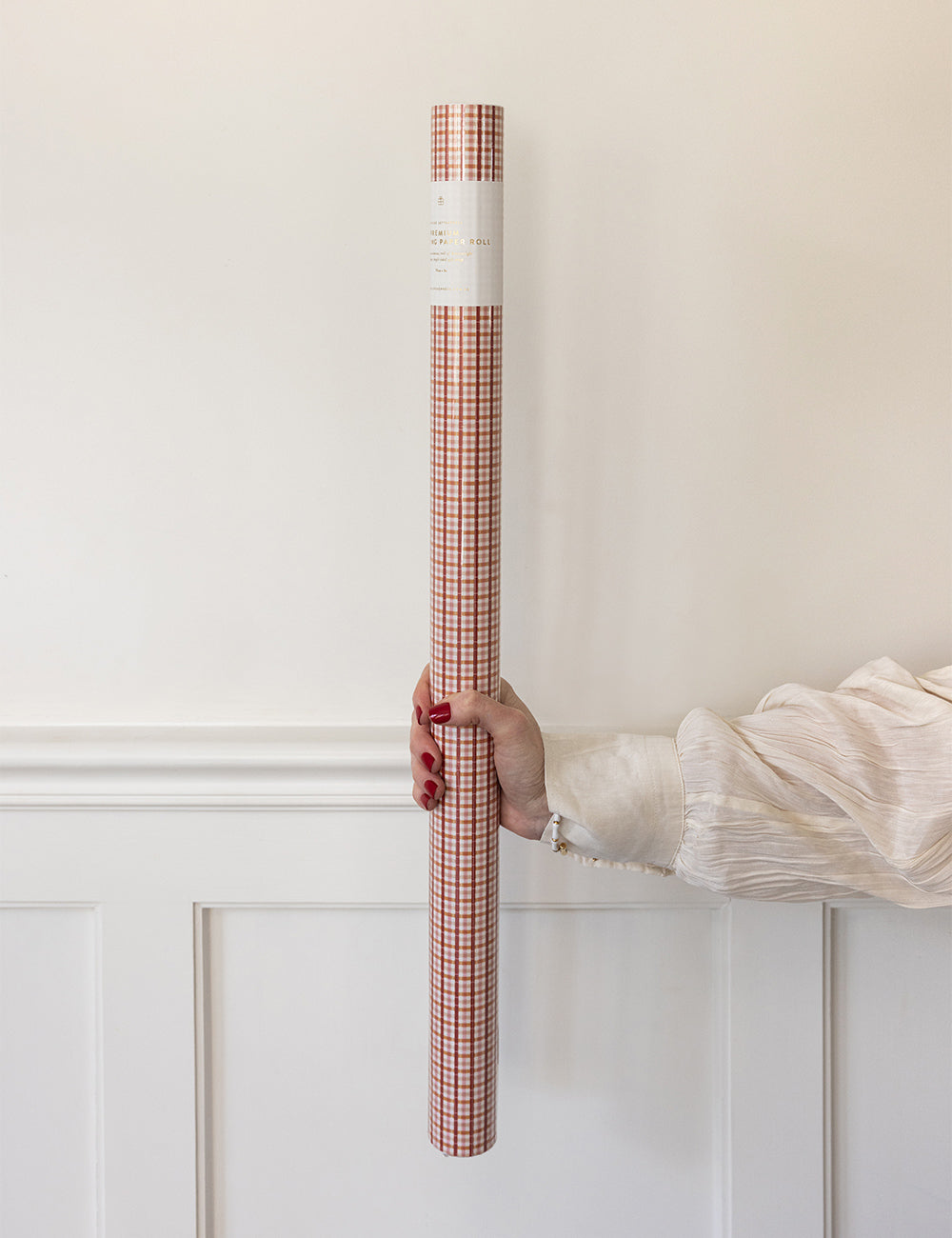 Gift Wrap Roll - Christmas Tartan Check