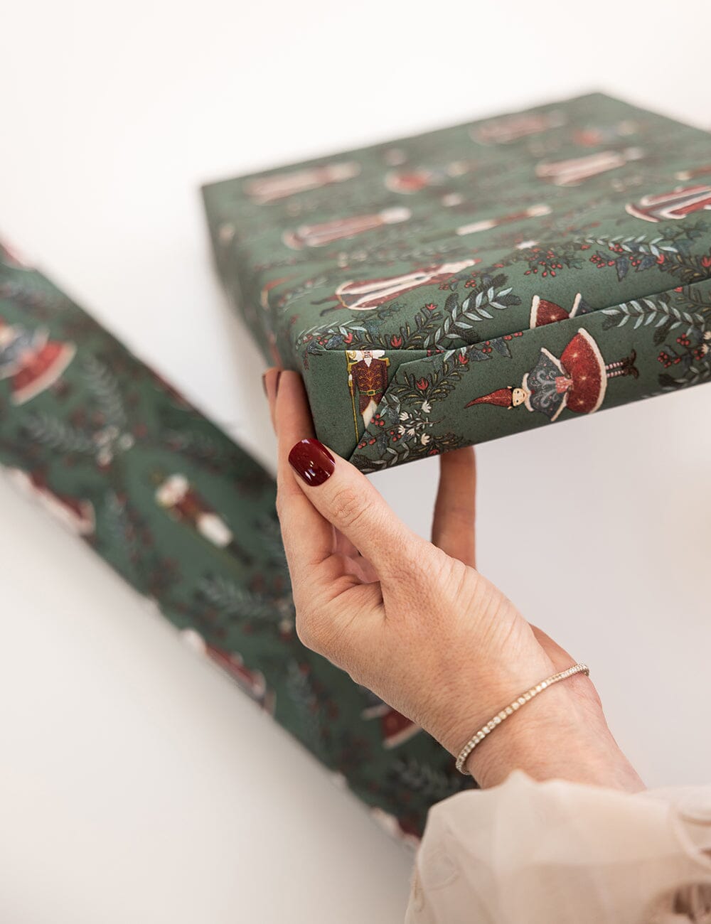 Gift Wrap Roll 3m - Mr & Mrs Claus