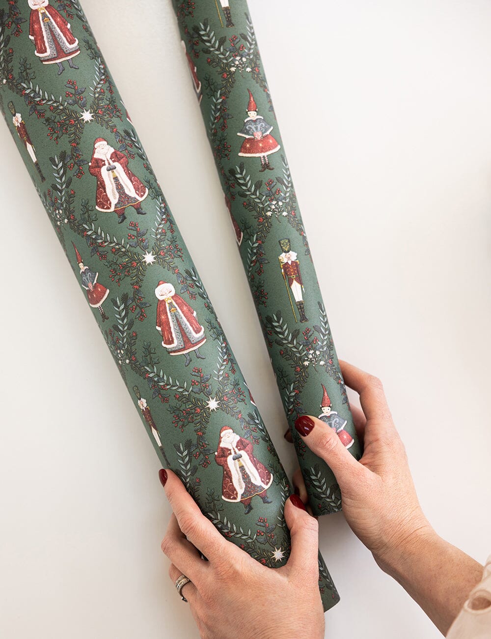Gift Wrap Roll 3m - Mr & Mrs Claus