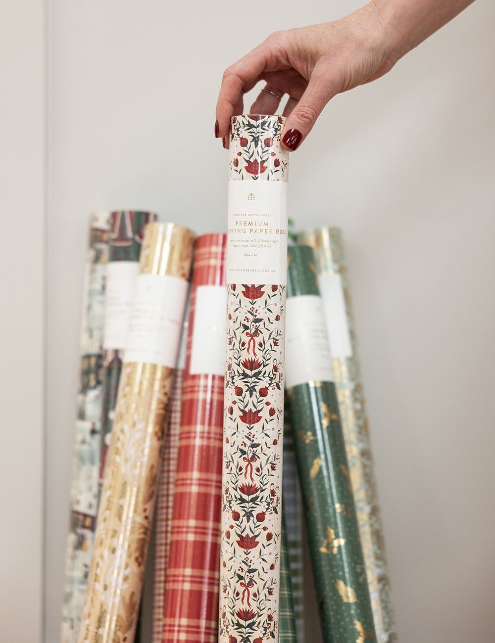 Gift Wrap Roll - Festive Florals