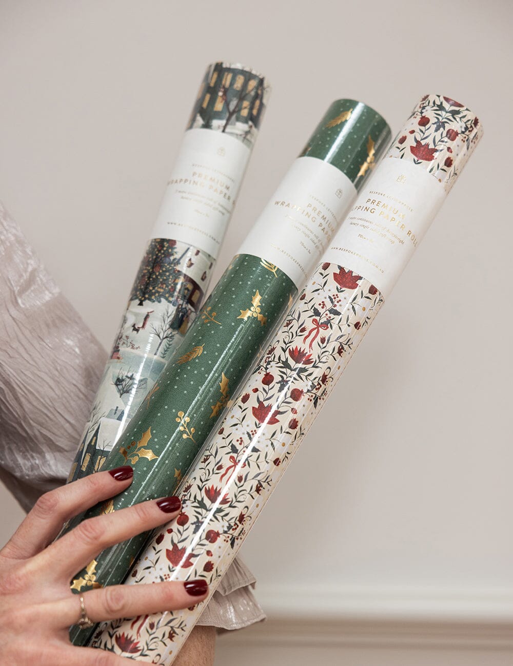 Gift Wrap Roll 3m - Festive Florals