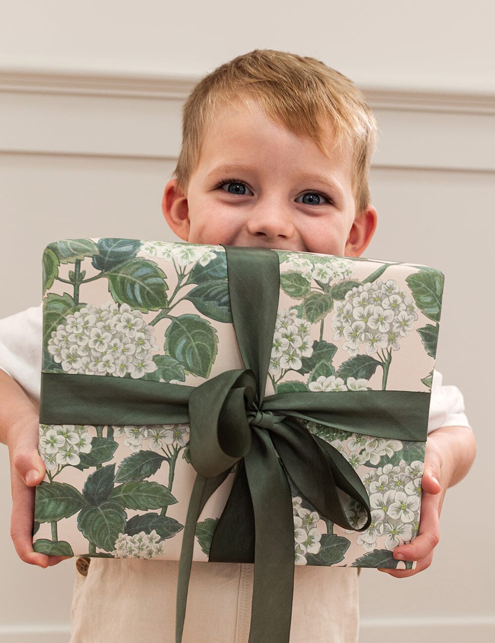 Gift Wrap Roll 3m - Hydrangea