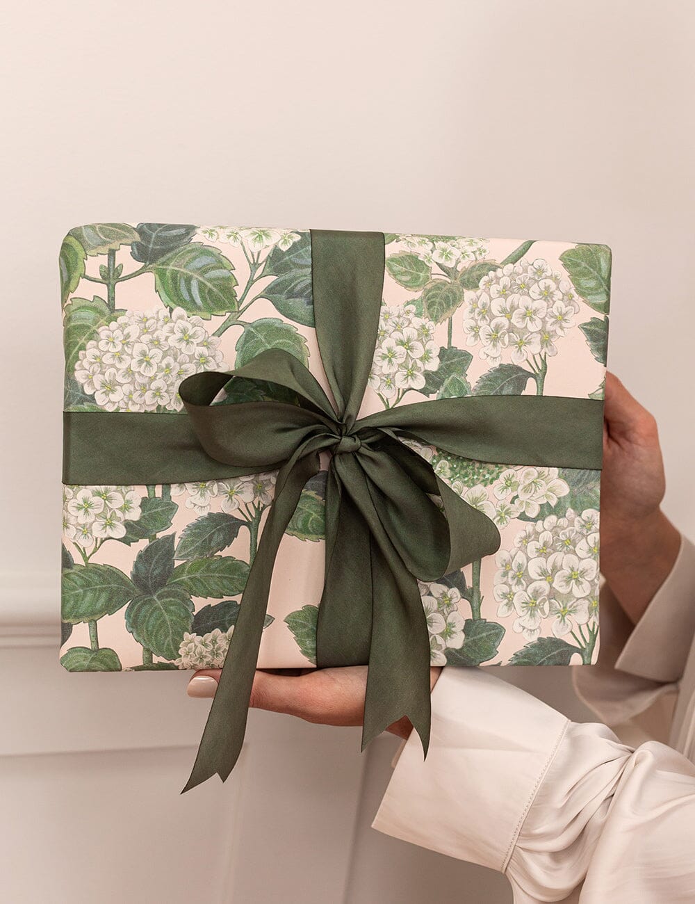 Gift Wrap Roll 3m - Hydrangea