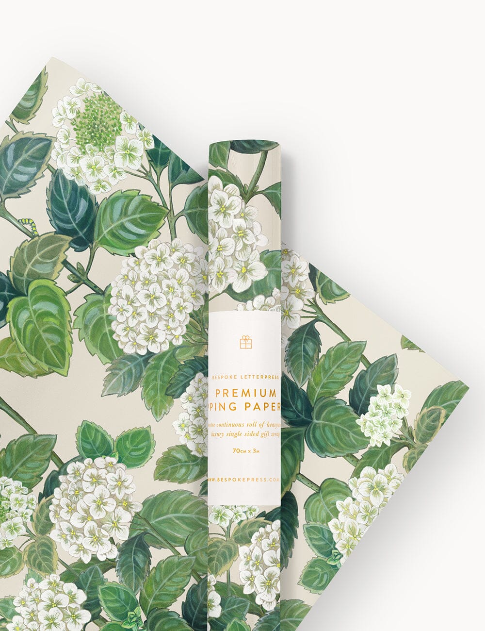 Gift Wrap Roll 3m - Hydrangea