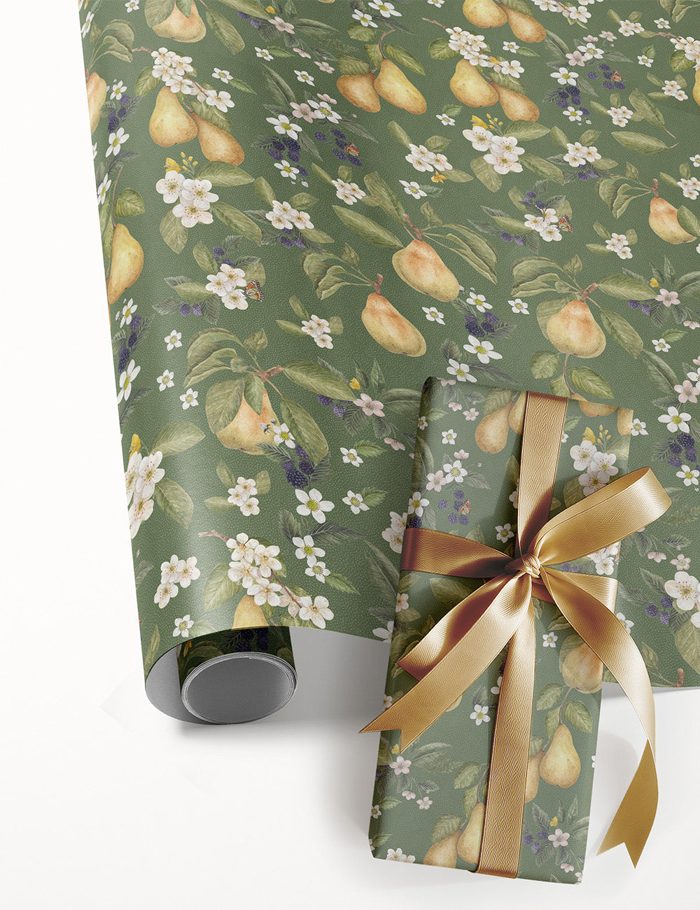 Gift Wrap Roll - Pears