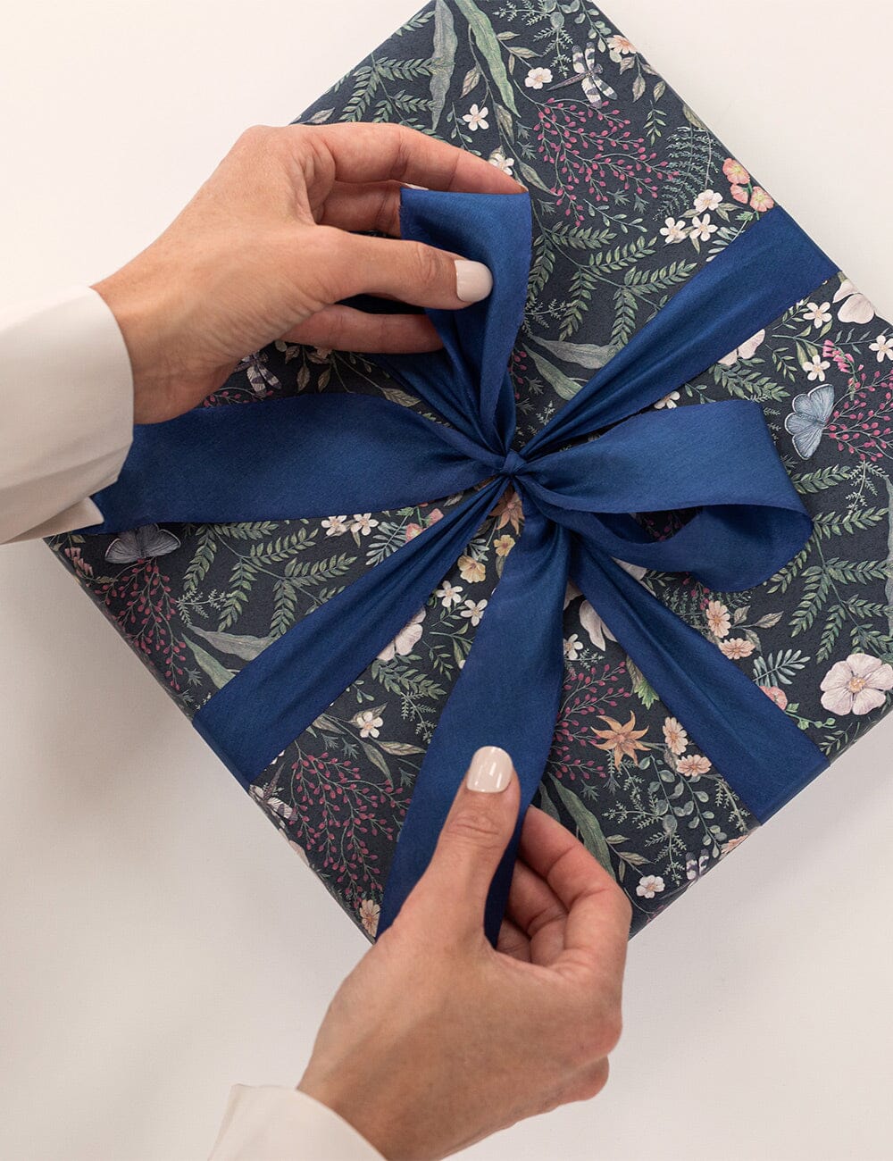 Gift Wrap Roll 3m - Dusk in Bloom Gift Wrapping Bespoke Letterpress 