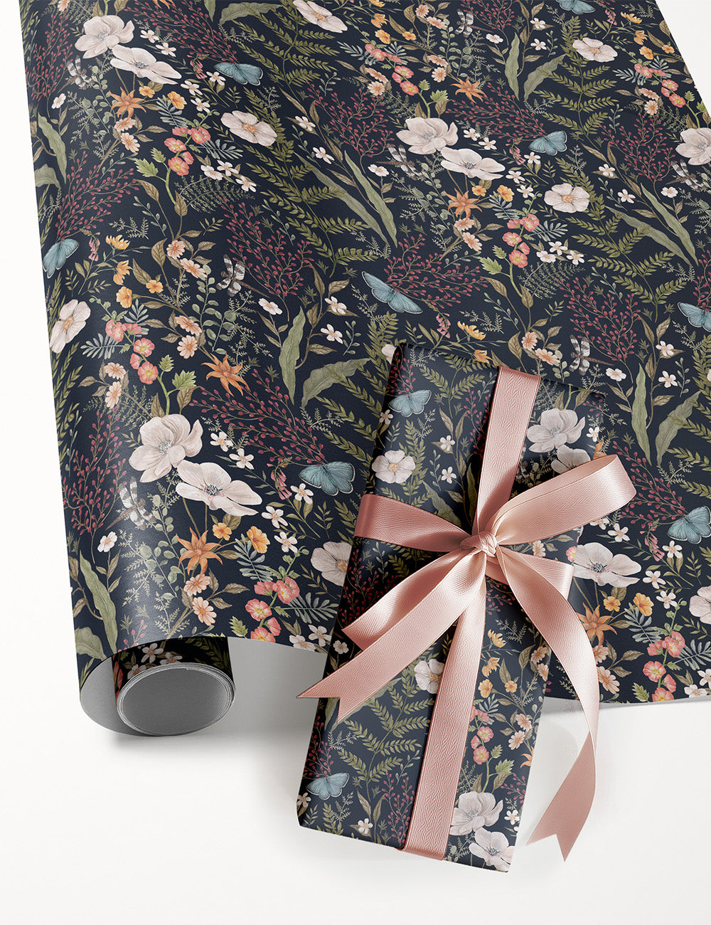 Gift Wrap Roll - Dusk in Bloom