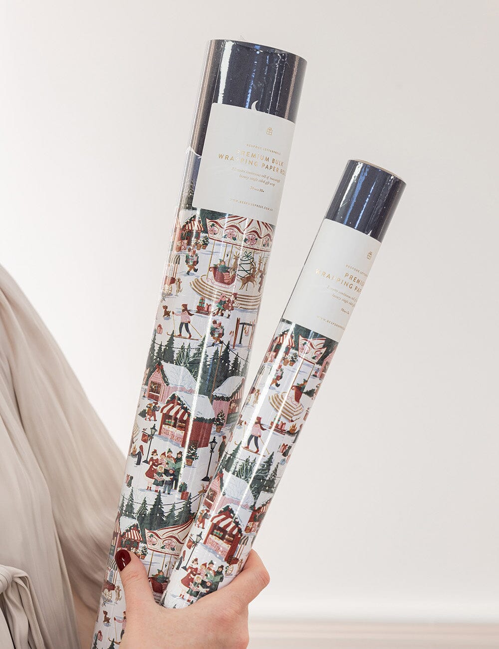 Gift Wrap 3m Roll - Christmas Market