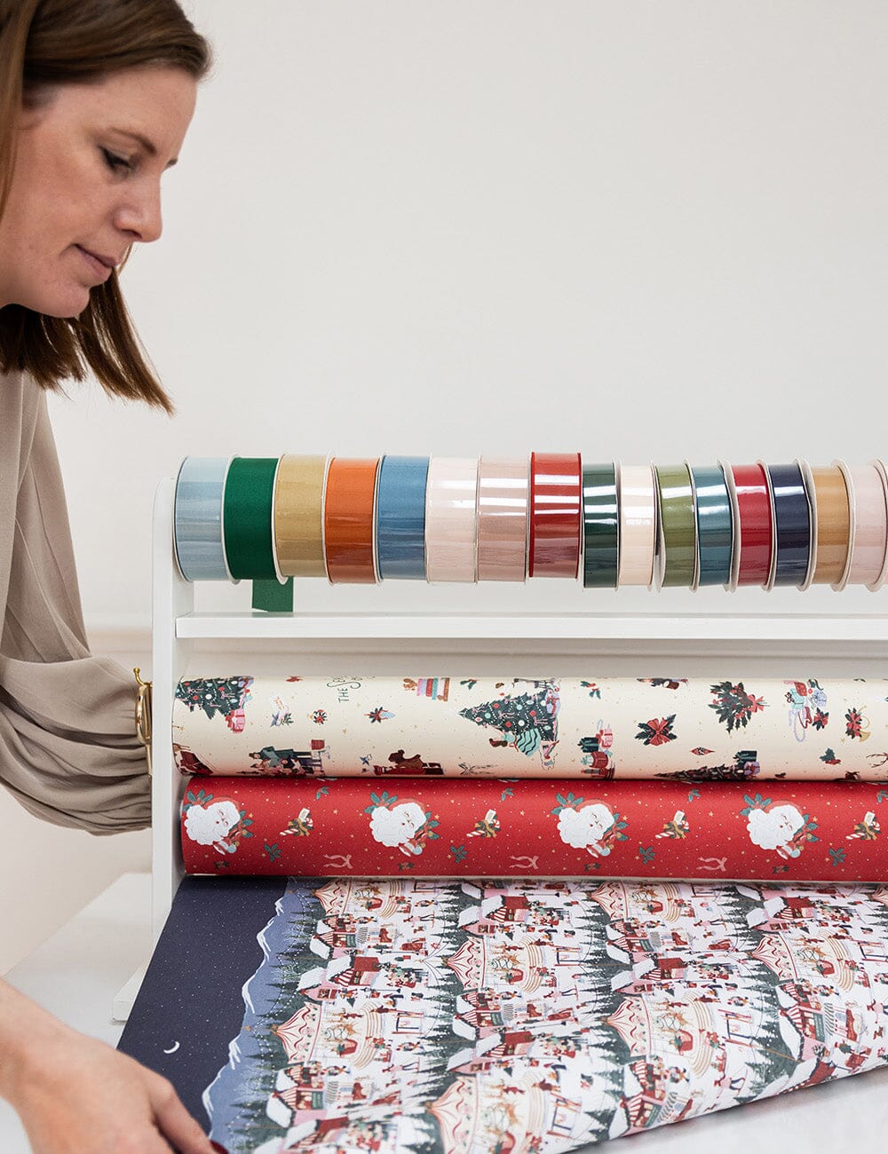 Gift Wrap 3m Roll - Christmas Market