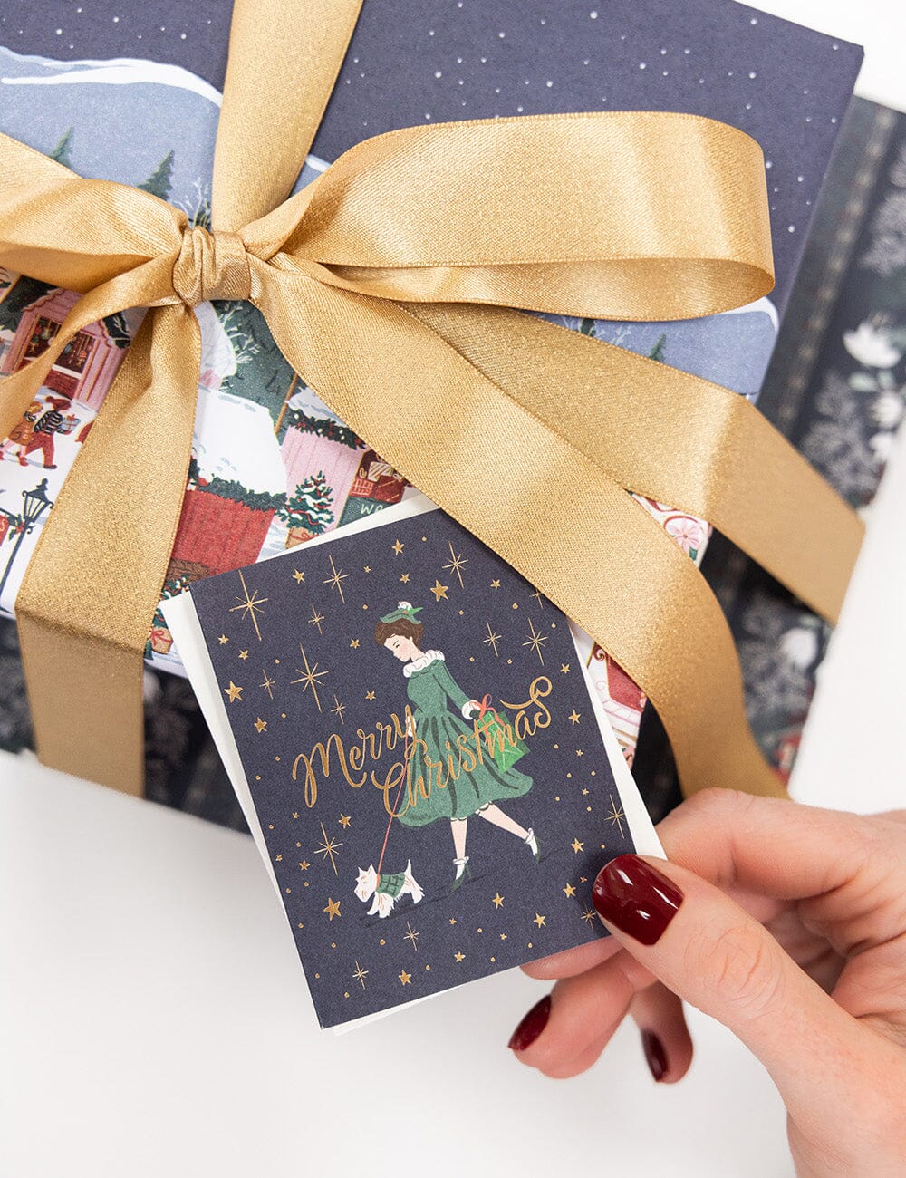 Gift Wrap 3m Roll - Christmas Market