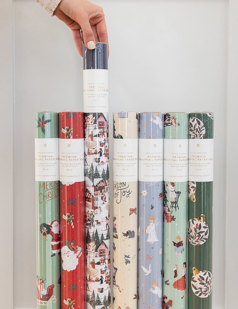 Gift Wrap 3m Roll - Christmas Market