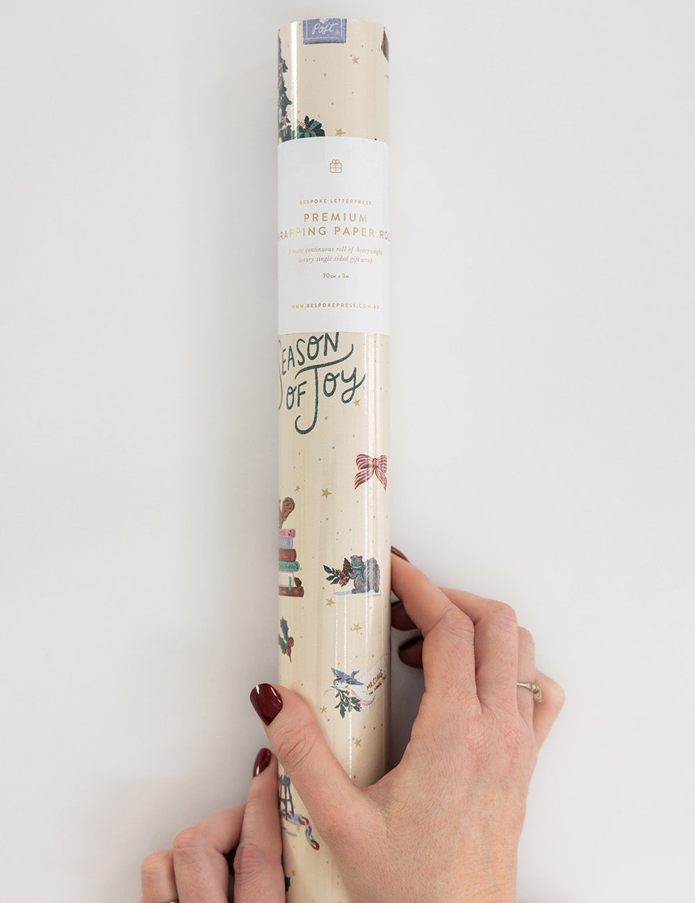 Gift Wrap 3m Roll - Season of Joy
