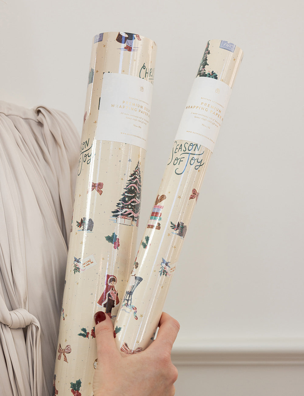Gift Wrap 3m Roll - Season of Joy