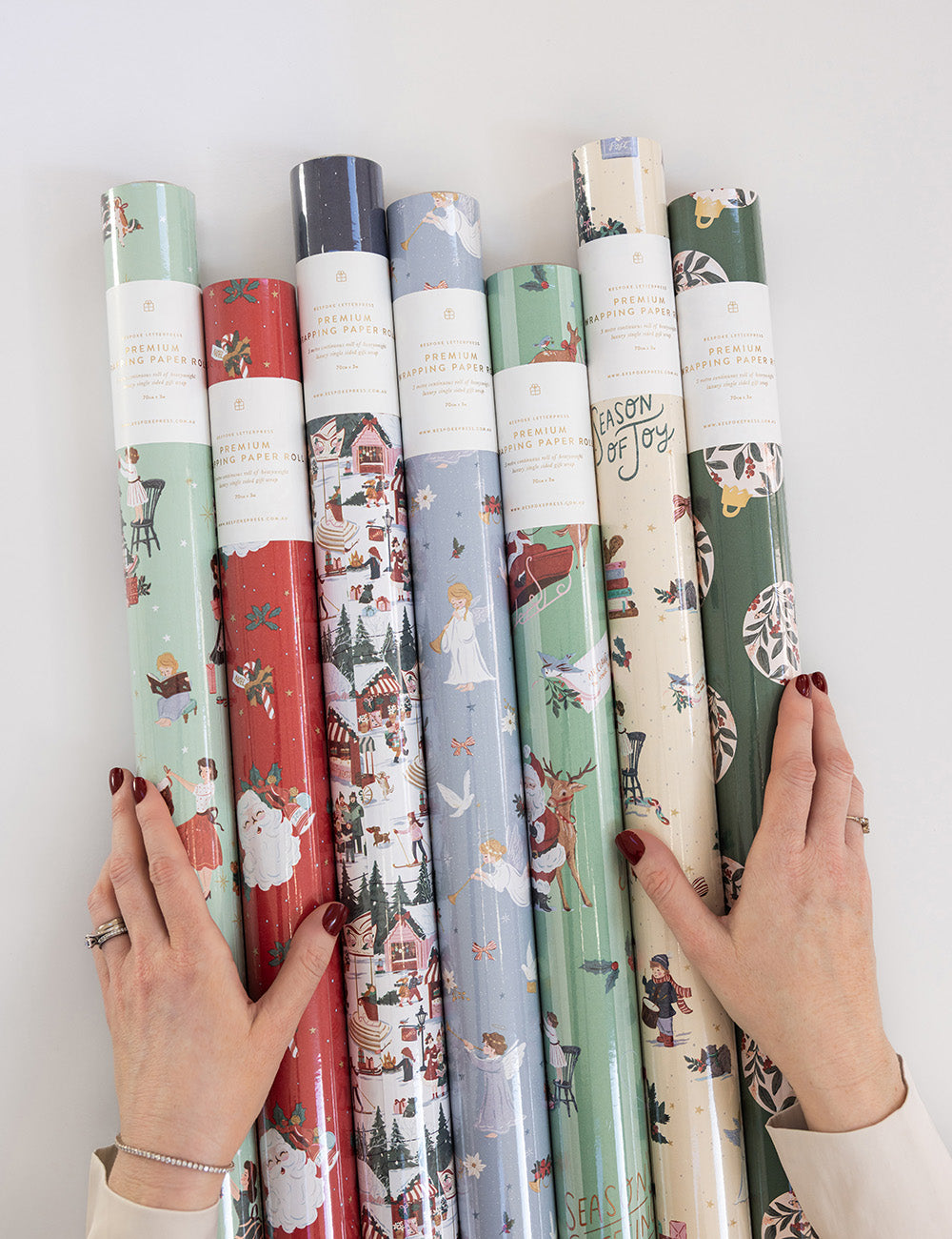 Gift Wrap 3m Roll - Herald Angels