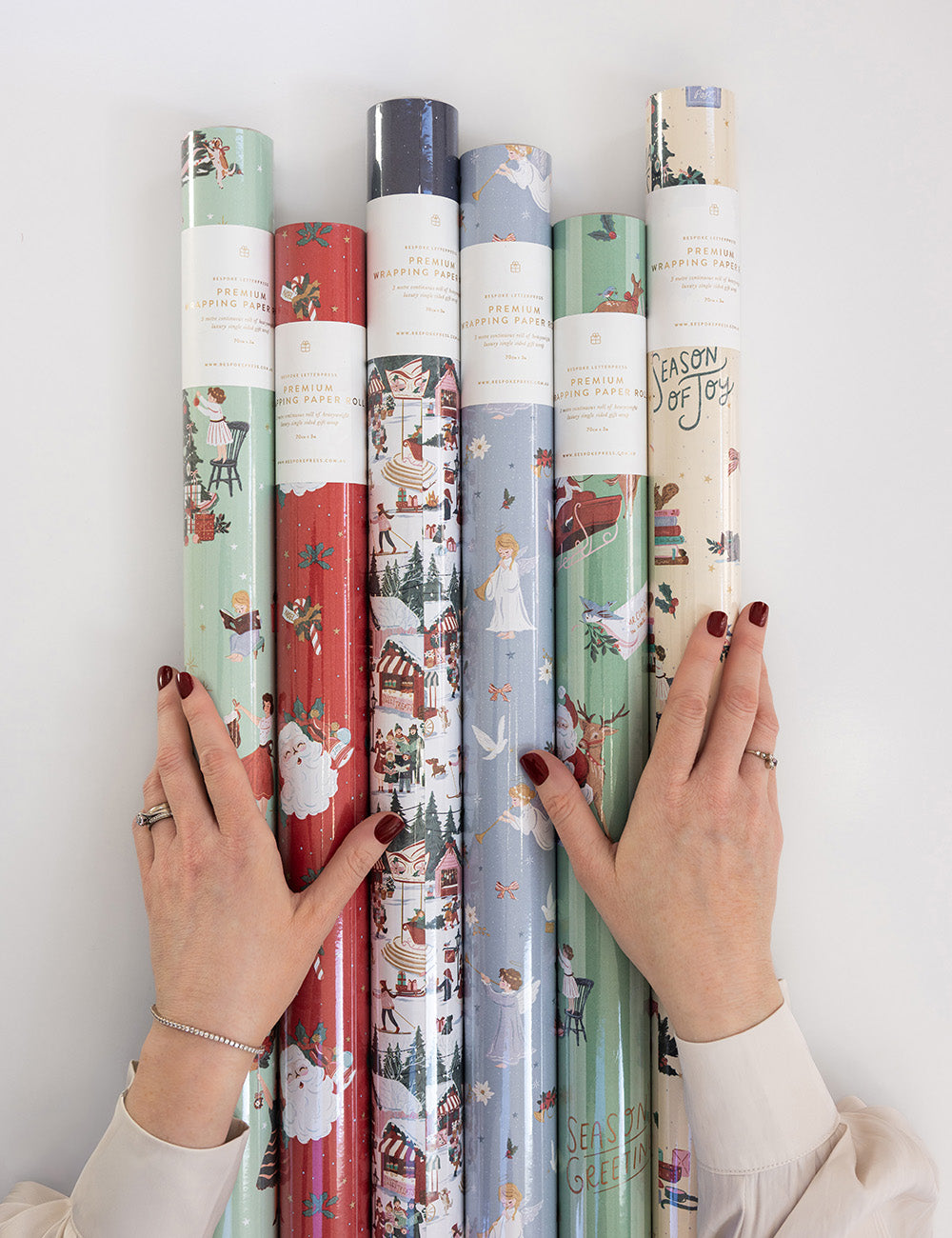 Gift Wrap 3m Roll - Jingle Bells