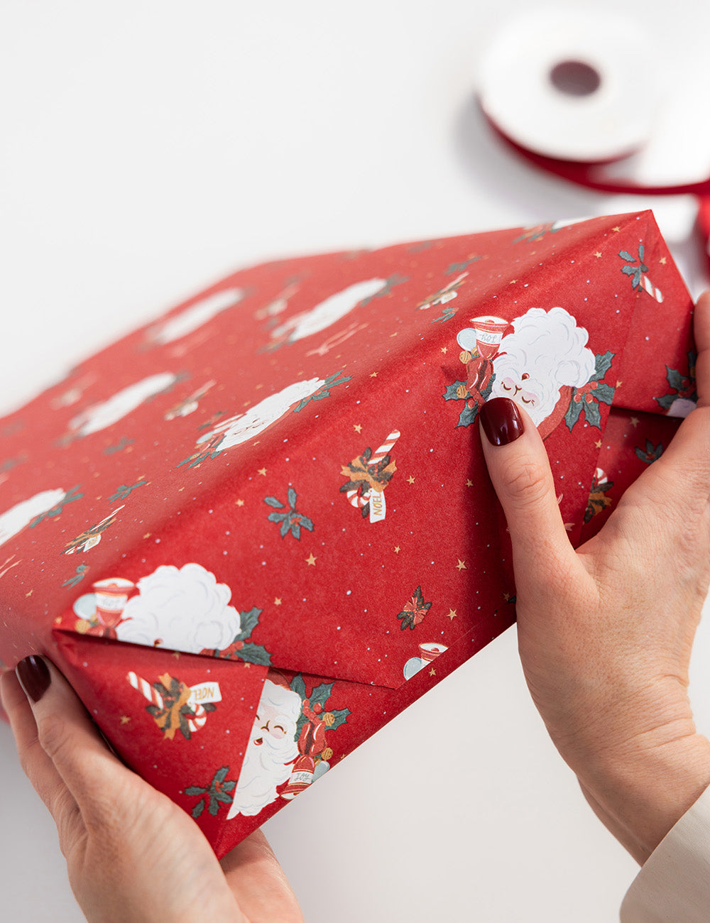 Gift Wrap 3m Roll - Jingle Bells