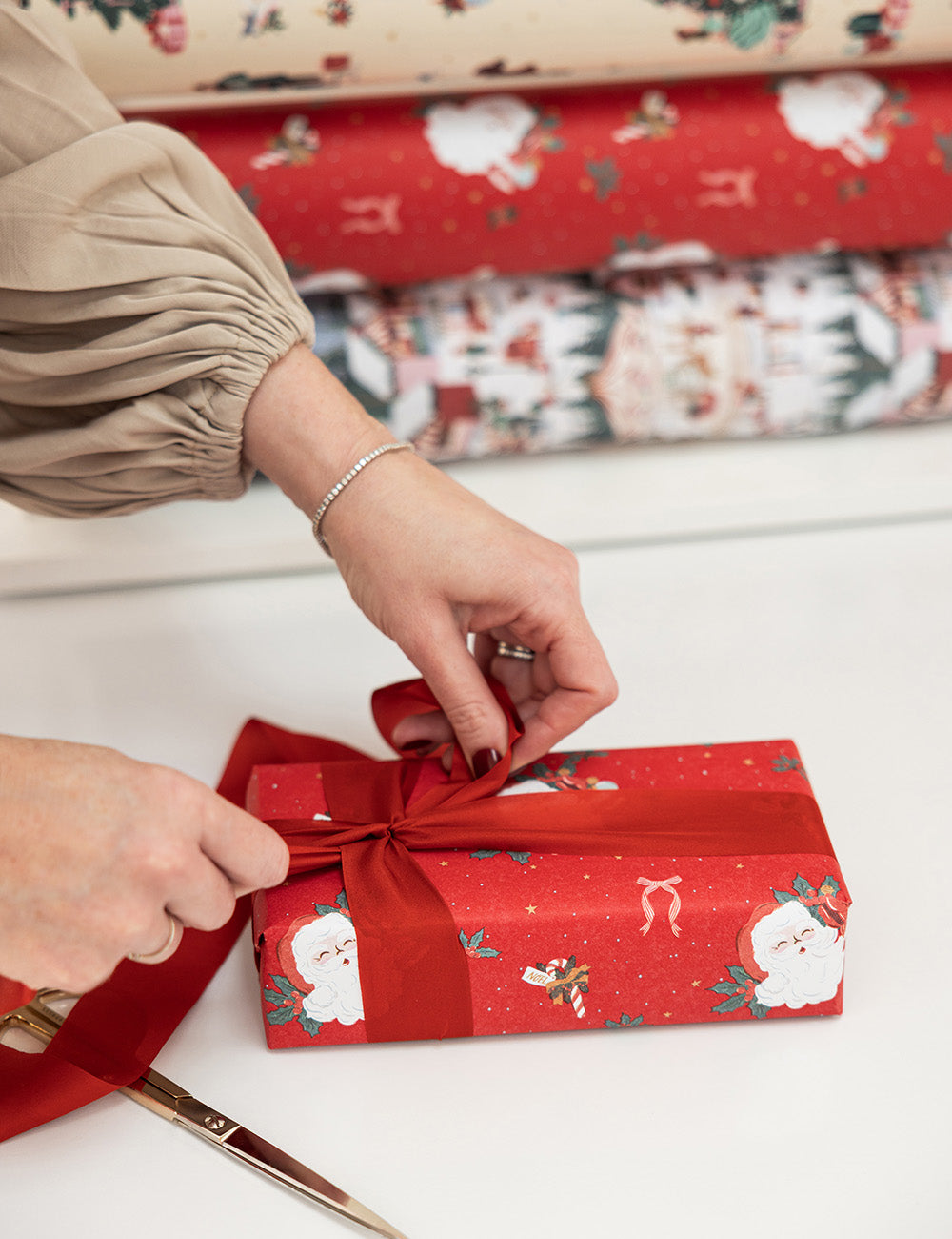 Gift Wrap 3m Roll - Jingle Bells