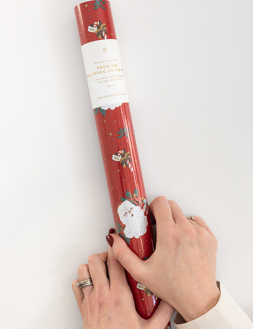 Gift Wrap 3m Roll - Jingle Bells