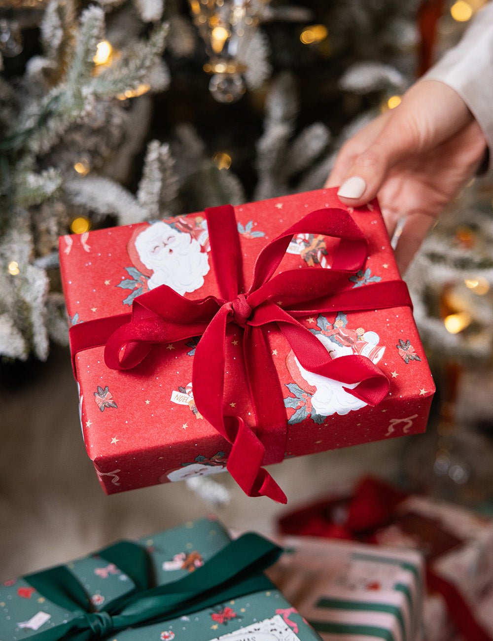 Gift Wrap 3m Roll - Jingle Bells