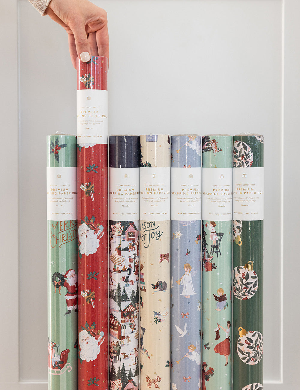 Gift Wrap 3m Roll - Jingle Bells