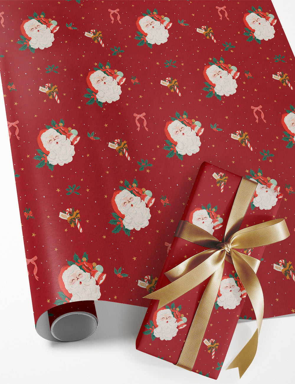 Gift Wrap 3m Roll - Jingle Bells