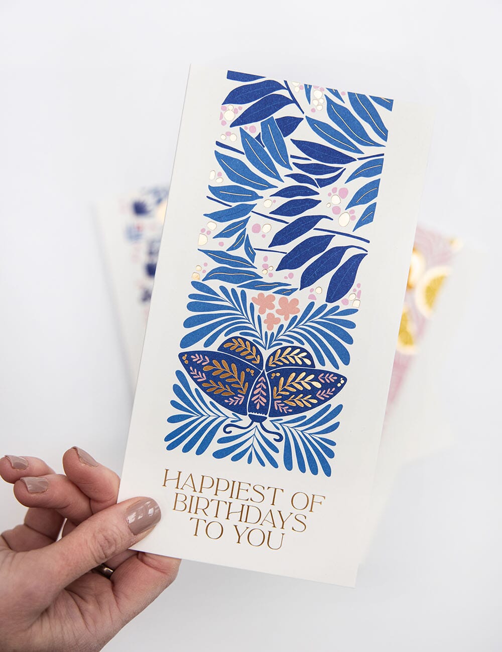 Happiest of Birthdays to You Butterfly Tall Card