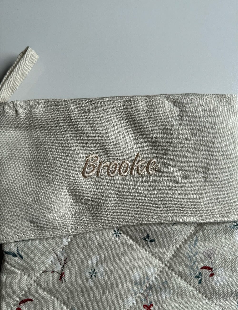 SECONDS - Heirloom Holly Christmas Stocking - Brooke