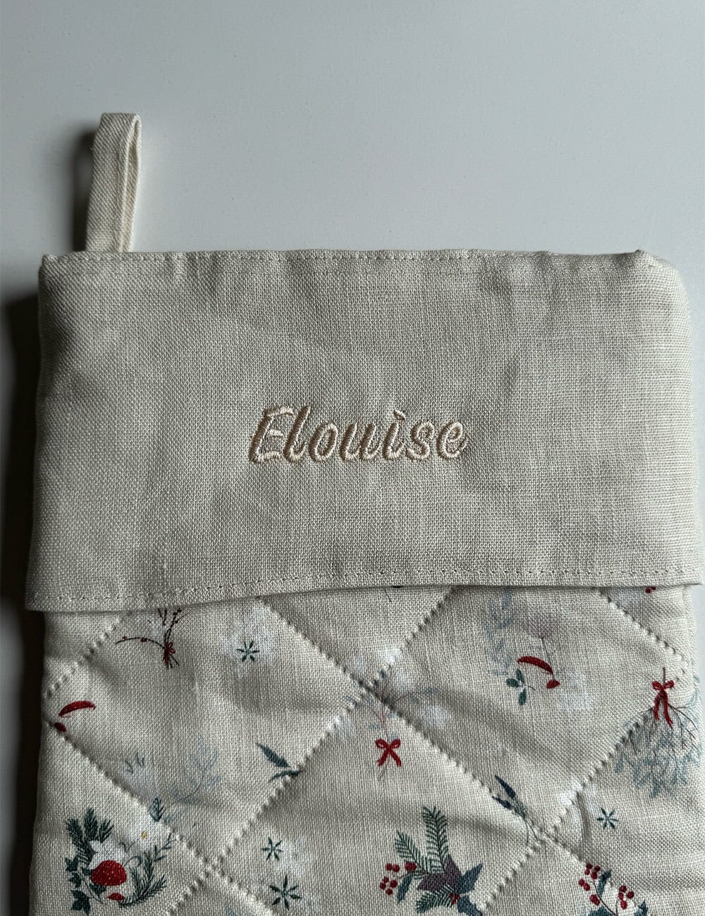 SECONDS - Heirloom Holly Christmas Stocking - Elouise
