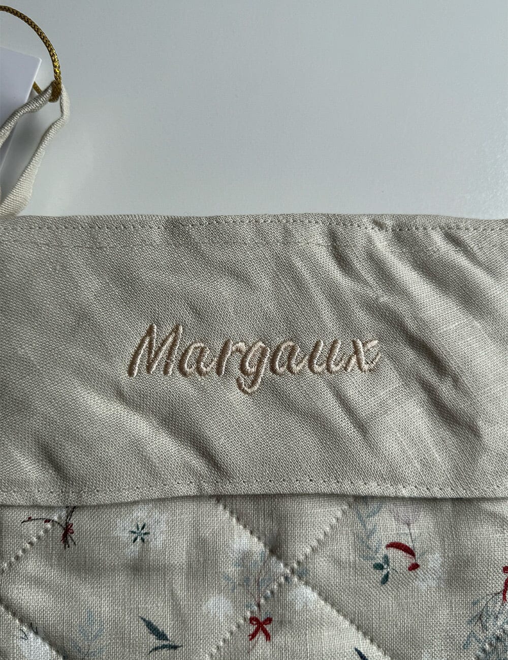 SECONDS - Heirloom Holly Christmas Stocking - Margaux