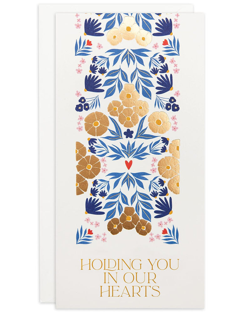 "Holding You in Our Hearts" Tall Card