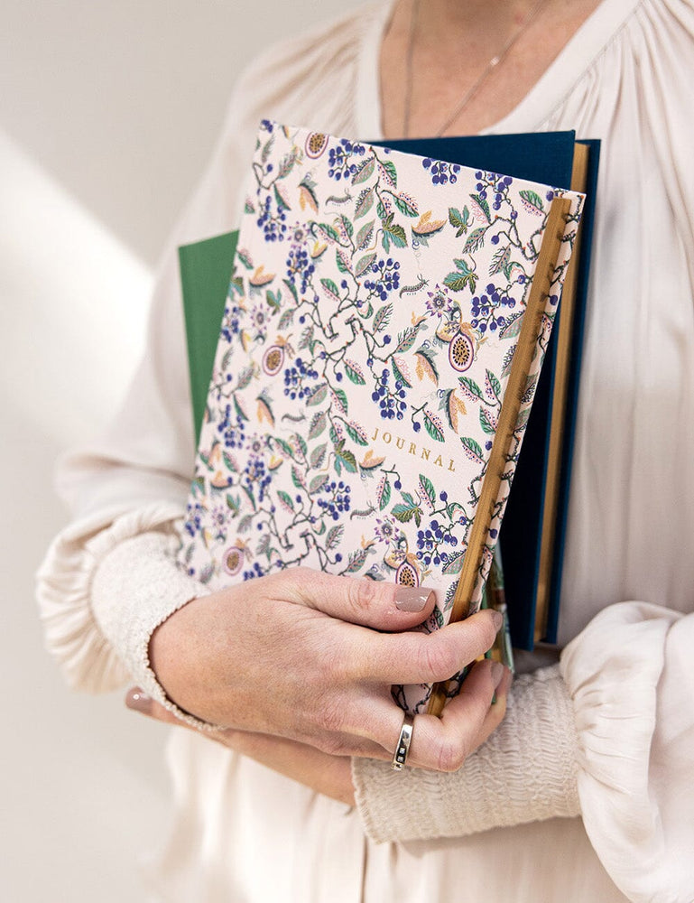 Gift Set - Linen Journal - Huckleberry Journals Bespoke Letterpress 