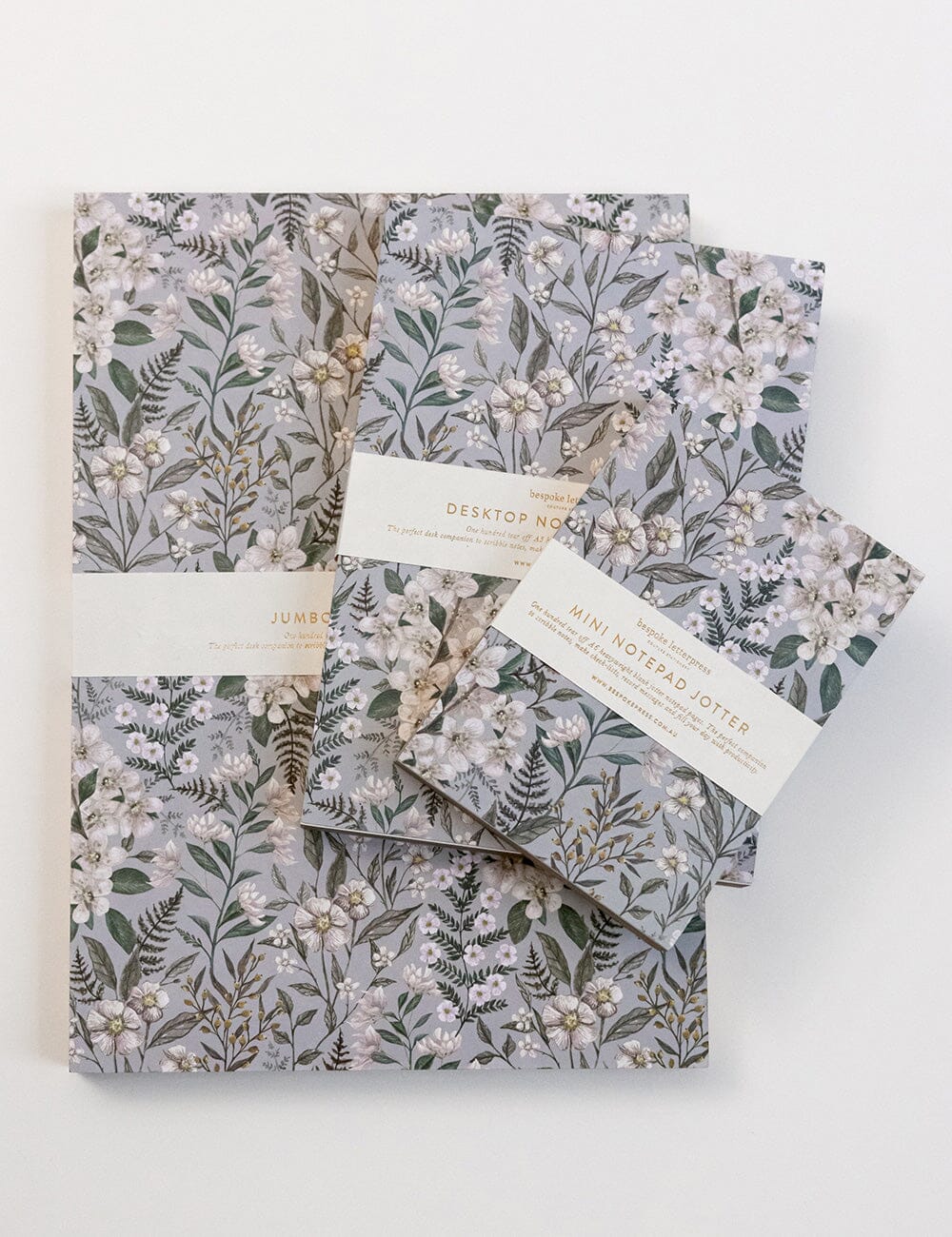 Ivory Garden Notepad Jumbo Jotter