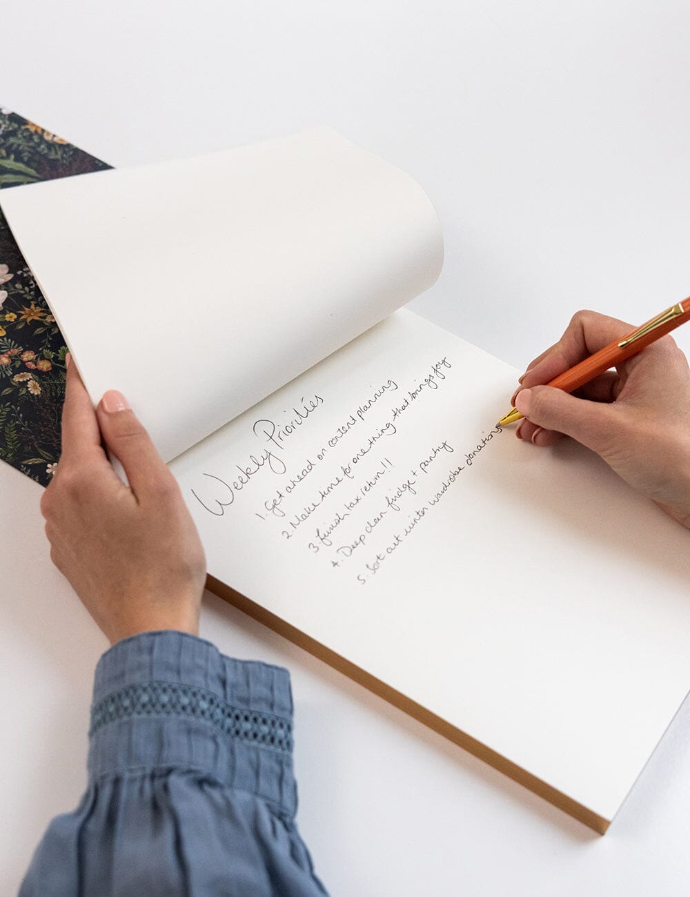 Dusk in Bloom Notepad Jumbo Jotter